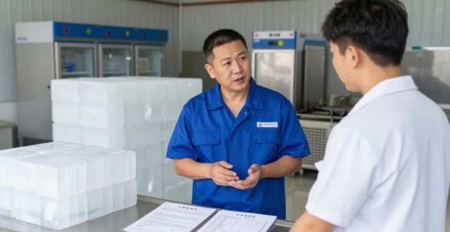龙岗冰块订购的秘密：夏天烧烤摊老板都在用的方法